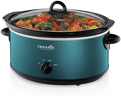 Crock-Pot 7 Quart Manual Slow Cooker – Turquoise - P2K