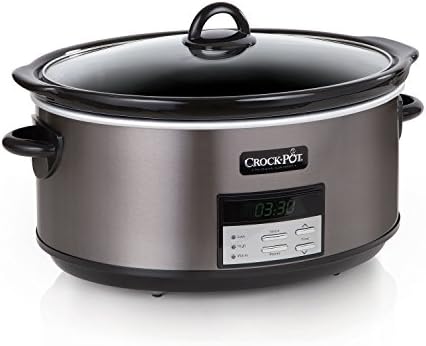 Crock-Pot 8 Quart Programmable Slow Cooker with Auto Warm - H5D