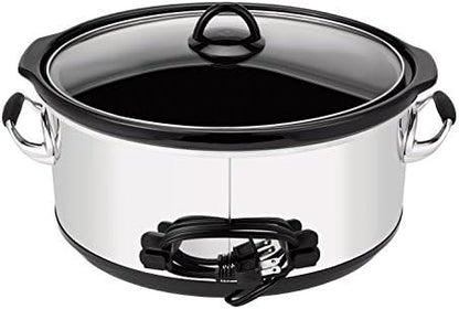 Crock-Pot 7 Quart Programmable Slow Cooker – Polished Platinum - BCU