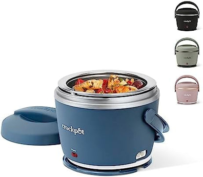 Crock-Pot Electric Lunch Box Food Warmer 20oz – Faded Blue - QBI