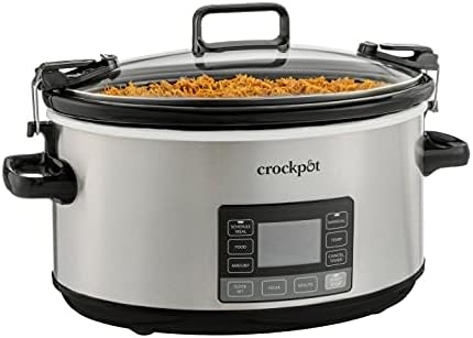 Crock-Pot 7 Quart Portable Programmable Slow Cooker with Timer - M5R