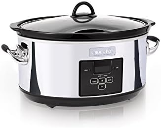 Crock-Pot 7 Quart Programmable Slow Cooker – Polished Platinum - BCU
