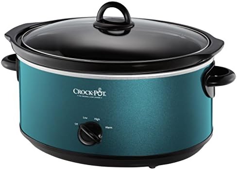 Crock-Pot 7 Quart Manual Slow Cooker – Turquoise - P2K