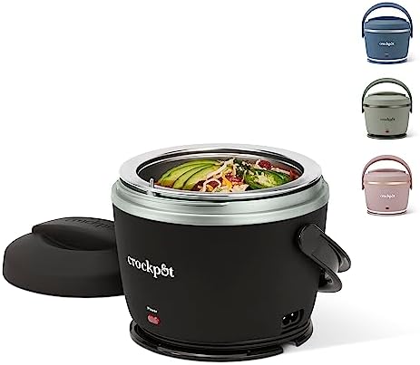 Crock-Pot Electric Lunch Box Food Warmer 20oz – Black - OI9