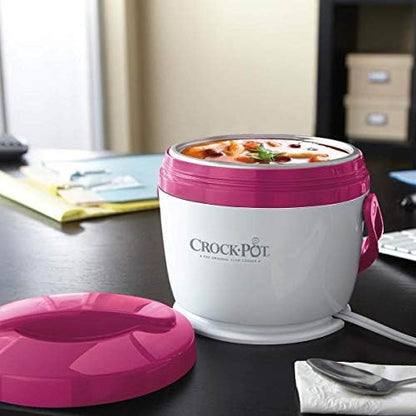 Crock-Pot Lunch Crock Portable Food Warmer 20oz – Pink - O10