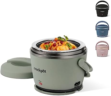 Crock-Pot Portable Electric Lunch Box Food Warmer – Green - O0J