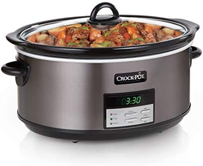 Crock-Pot 8 Quart Programmable Slow Cooker with Auto Warm - H5D