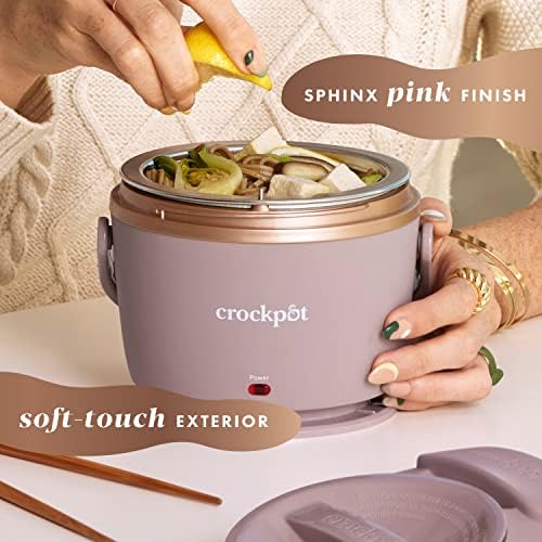 Crock-Pot Electric Lunch Box Food Warmer 20oz – Blush Pink - OPA