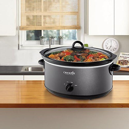 Crock-Pot 7 Quart Slow Cooker – Charcoal - 20F