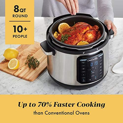 Crock-Pot 8 Quart Express Crock Multi-Use Pressure Cooker - LQD