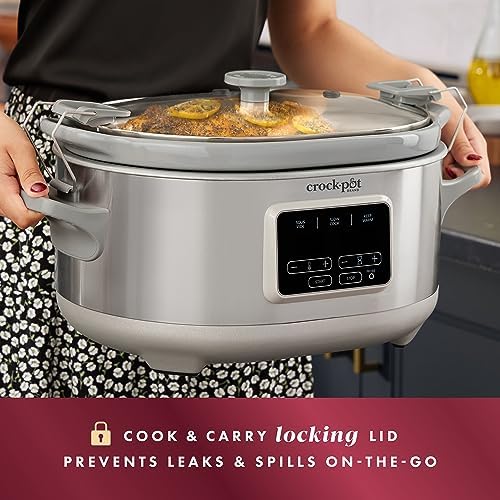 Crock-Pot 7 Quart Programmable Cook & Carry Slow Cooker - 366