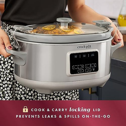 Crock-Pot 7 Quart Programmable Cook & Carry Slow Cooker - 366