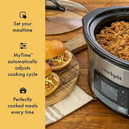 Crock-Pot MyTime 6 Quart Programmable Slow Cooker - L2V