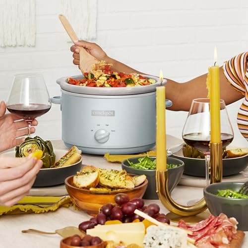 Crock-Pot 4.5 Quart Manual Slow Cooker – Macaroon Blue - 89C