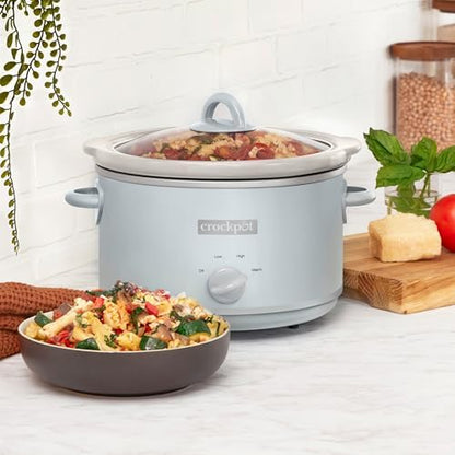 Crock-Pot 4.5 Quart Manual Slow Cooker – Macaroon Blue - 89C