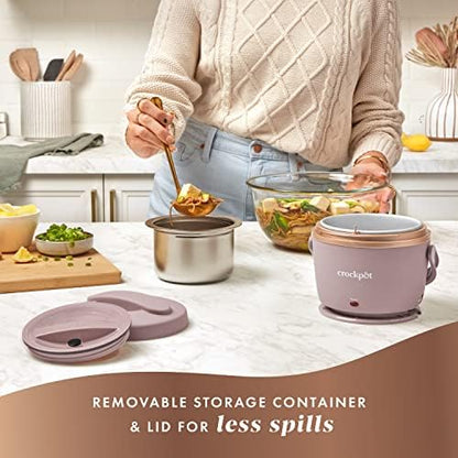 Crock-Pot Electric Lunch Box Food Warmer 20oz – Blush Pink - OPA