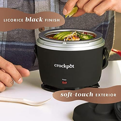 Crock-Pot Electric Lunch Box Food Warmer 20oz – Black - OI9