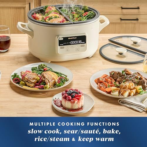 Crock-Pot MultiMeal Multicooker with Programmable Slow Cooker - HYC
