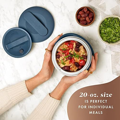 Crock-Pot Electric Lunch Box Food Warmer 20oz – Faded Blue - QBI