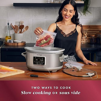 Crock-Pot 7 Quart Programmable Cook & Carry Slow Cooker - 366