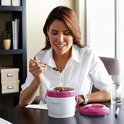 Crock-Pot Lunch Crock Portable Food Warmer 20oz – Pink - O10