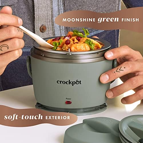 Crock-Pot Portable Electric Lunch Box Food Warmer – Green - O0J