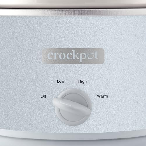 Crock-Pot 4.5 Quart Manual Slow Cooker – Macaroon Blue - 89C