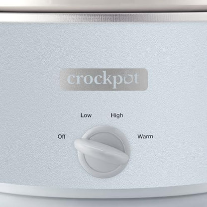 Crock-Pot 4.5 Quart Manual Slow Cooker – Macaroon Blue - 89C