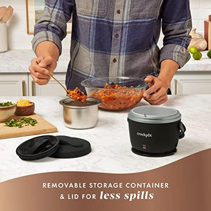 Crock-Pot Electric Lunch Box Food Warmer 20oz – Black - OI9