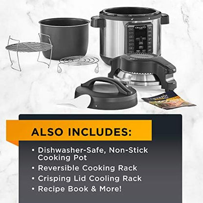 Crock-Pot Express Crisp 8 Quart 10-in-1 Pressure Cooker - M1H