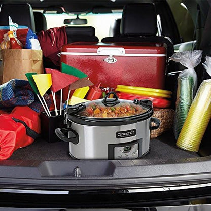 Crock-Pot Cook & Carry 6 Quart Programmable Slow Cooker - 3OK