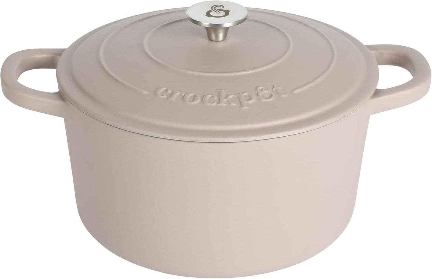 Crock-Pot 3 Quart Enameled Cast Iron Dutch Oven – Aqua - X86