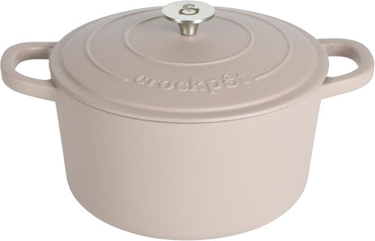 Crock-Pot 3 Quart Enameled Cast Iron Dutch Oven – Aqua - X86