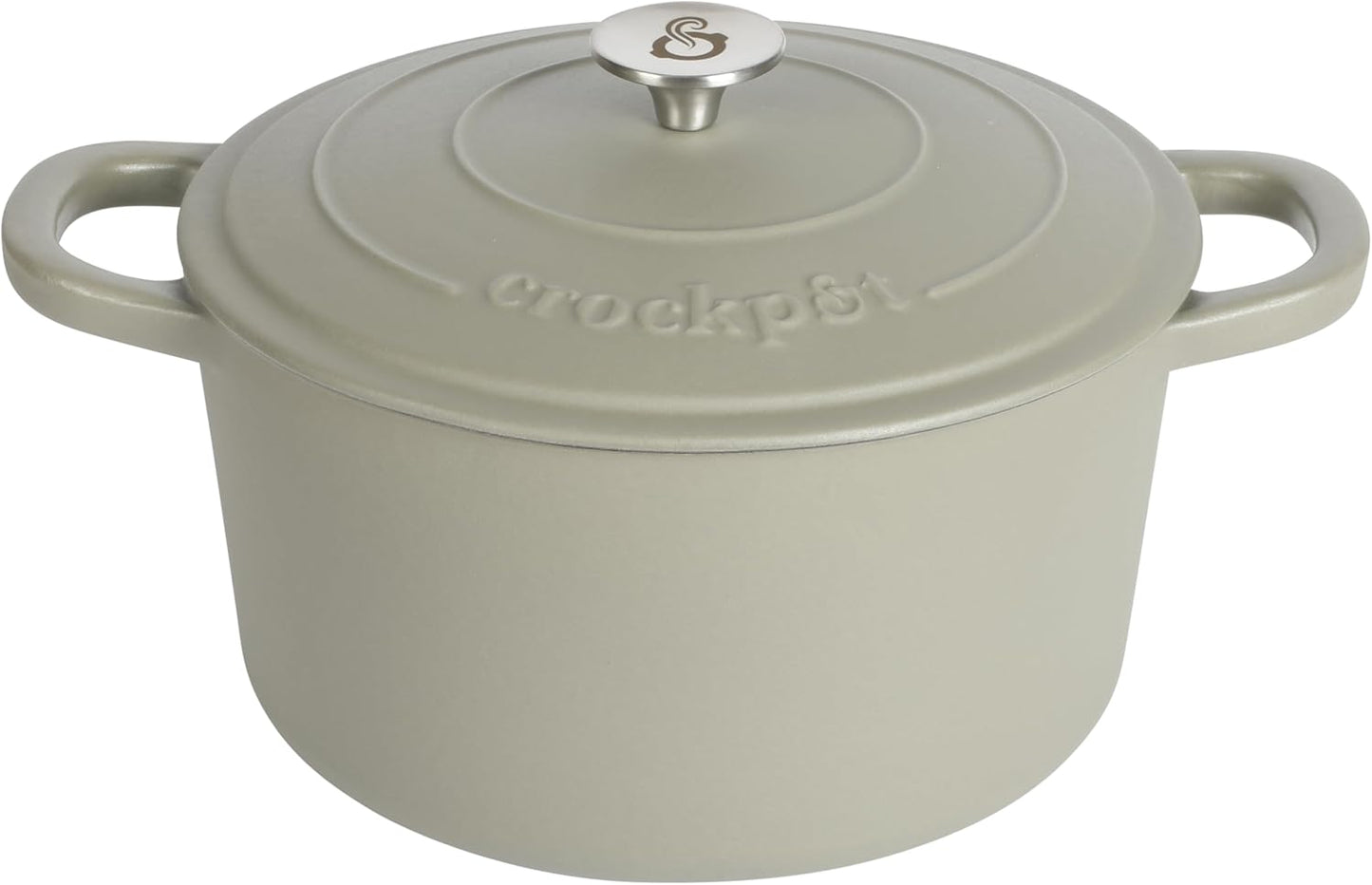 Crock-Pot 3 Quart Enameled Cast Iron Dutch Oven – Aqua - X86