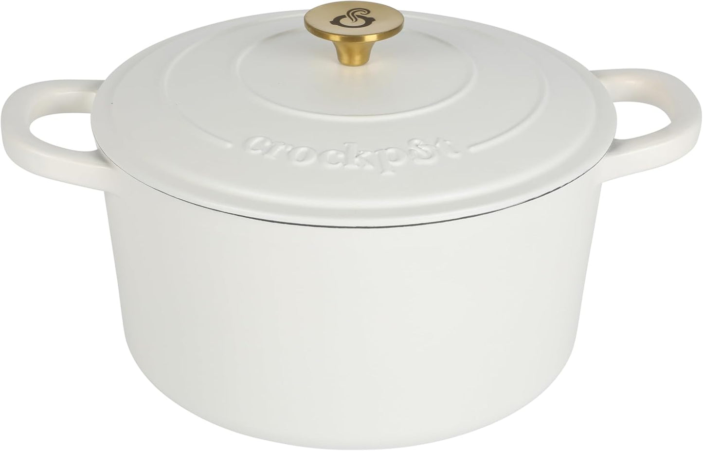 Crock-Pot 3 Quart Enameled Cast Iron Dutch Oven – Aqua - X86