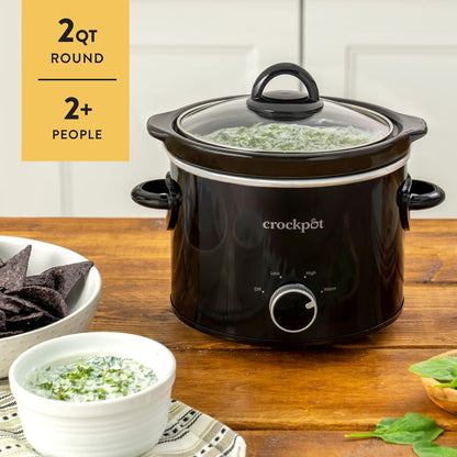 Crock-Pot 2 Quart Mini Slow Cooker – Classic Compact Cooker - OLK